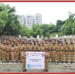 29th July, 2022 : Celebrating the rainy day in Suchitra Academy by NCC senior and Junior cadets.