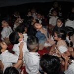 1st December, 2022: Students of Sr.KG witnessed a spectacular take off to outer space through the Portable Planetarium.
