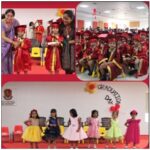 February 25-The Sr.Kg students were honoured during the graduation ceremony.