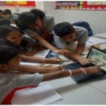 Critical thinking and collaborative working:As a part of PBL inquiry, the learners of Grades V and VI took an active part in utilizing their skills.