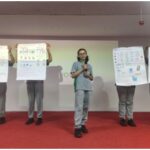 Sustainable production and consumption:The students of Grade VI presented their experience and learnings from the summer holiday project ‘Sustainable production and consumption