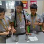 Stage 5 learners explored the simple chemistry behind making solutions.
