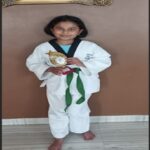 Student Achievement – Green belt in Taekwondo