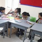 Young Poets in Suchitrans:Learners of Stage 5 were engaged in an activity of creating their own poetry on the theme ‘River’ on the 18th of August 2023.