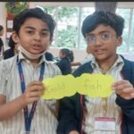 23rd November ,2023 : Grade II students embarked on a lively exploration of compound words through an engaging activity.