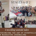Unveil Tales Untold Stages 6 and 7 embarked on a fascinating journey led by the renowned Ms. Deepa Kiran, founder of Story Arts Foundation, an international storyteller, and a TEDx speaker.