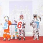 6th January,2024-Zoom, Zoom, We Are Going to the Moon – ‘Blast Off’ Exit Point Extravaganza-An atmosphere of excitement and wonder enveloped the ‘Blast Off’ exit point event for Sr. KG. parents were treated to a cosmic spectacle as children took the spotlight, leading a captivating group presentation.