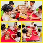 Second week of February:Junior KG students embarked on an exciting transformation journey as a part of the ‘Going Places’ unit.